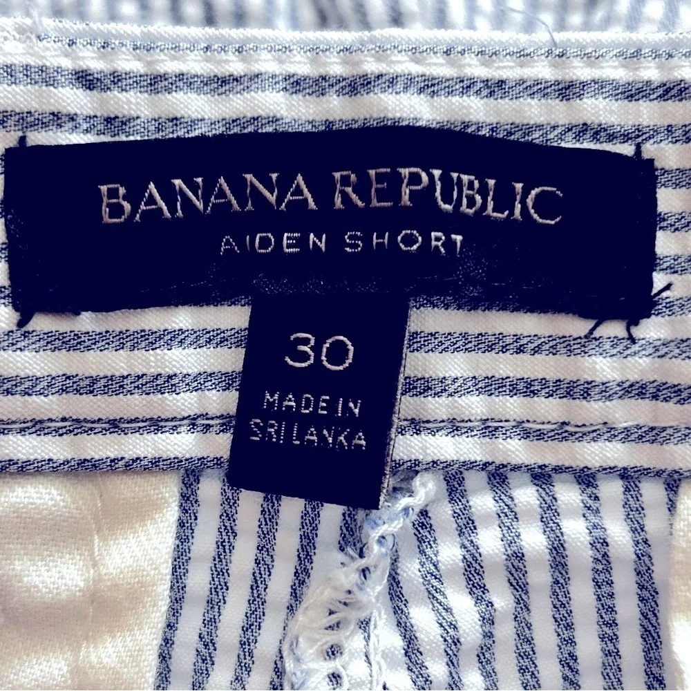 Banana Republic Aiden Seersucker Shorts